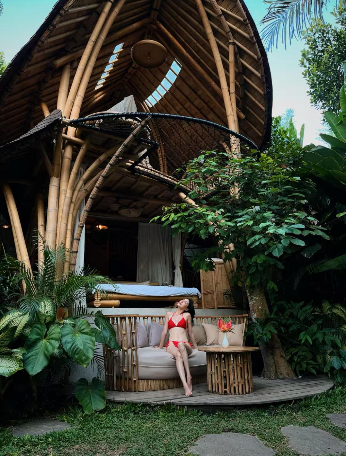 Wahem Eco Bamboo - Magical Bamboo House Ubud Bali Villa Dış mekan fotoğraf