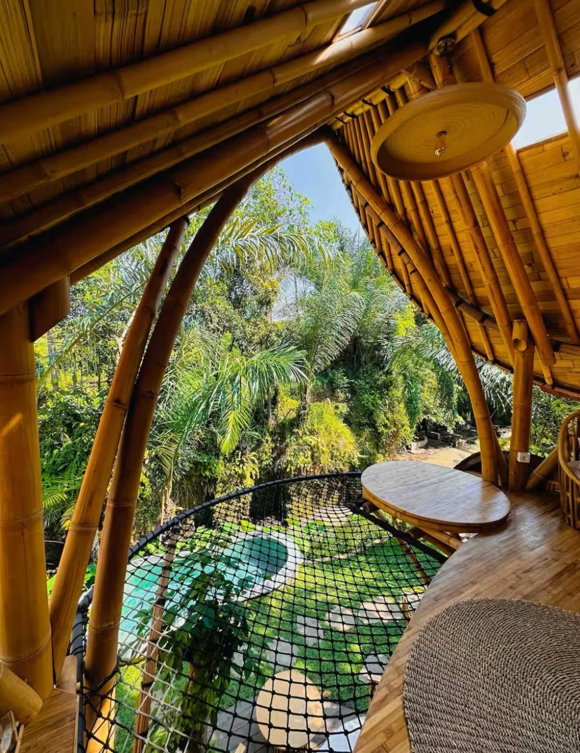 Wahem Eco Bamboo - Magical Bamboo House Ubud Bali Villa Dış mekan fotoğraf