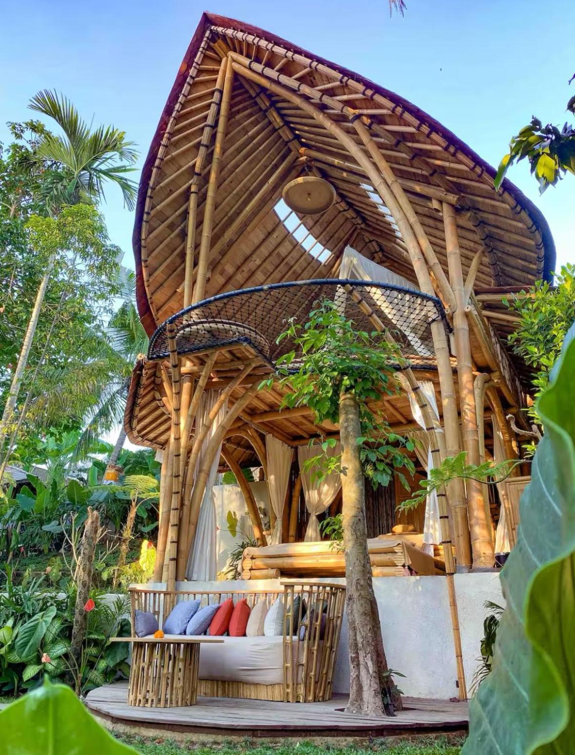Wahem Eco Bamboo - Magical Bamboo House Ubud Bali Villa Dış mekan fotoğraf