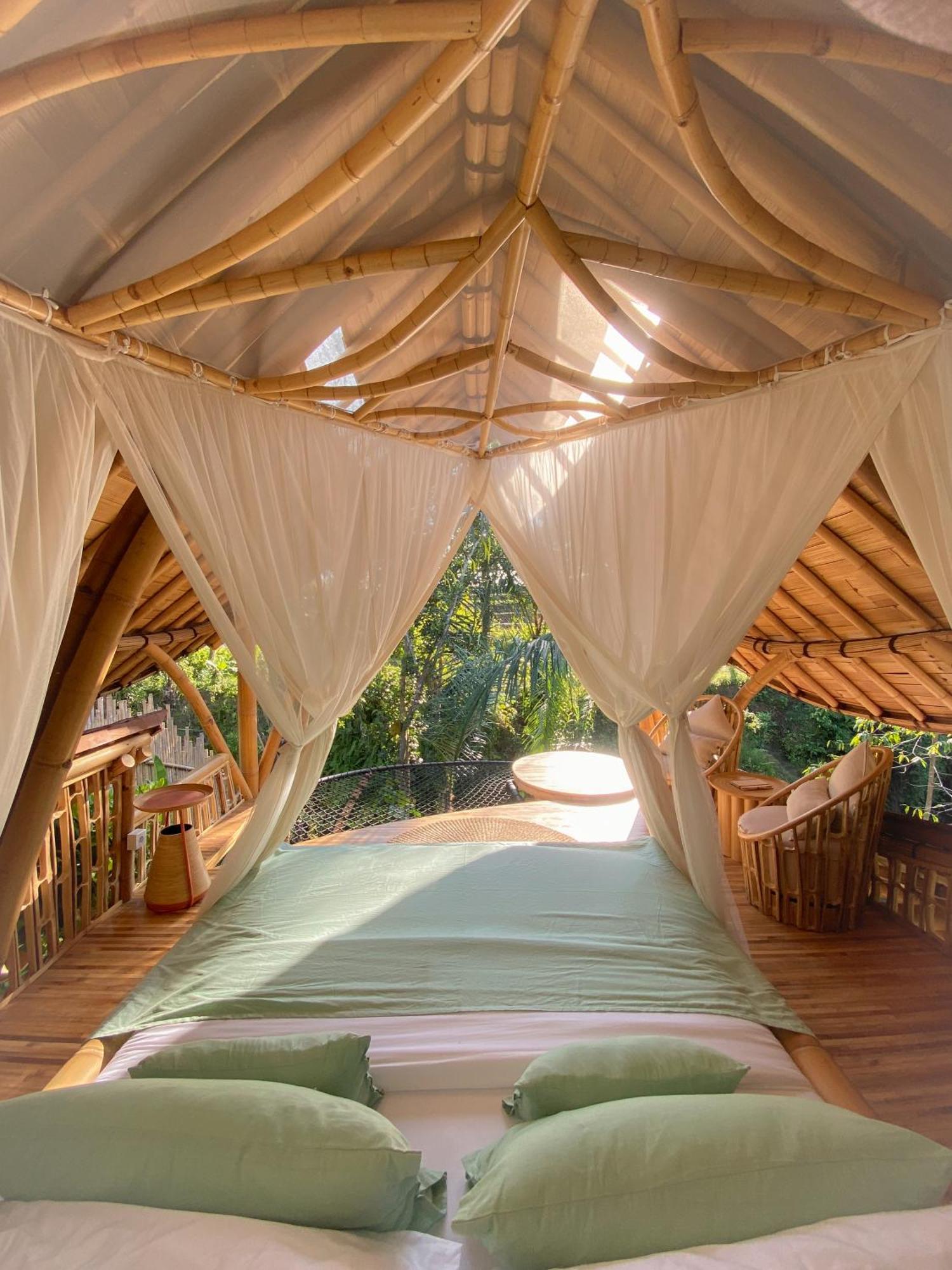 Wahem Eco Bamboo - Magical Bamboo House Ubud Bali Villa Dış mekan fotoğraf