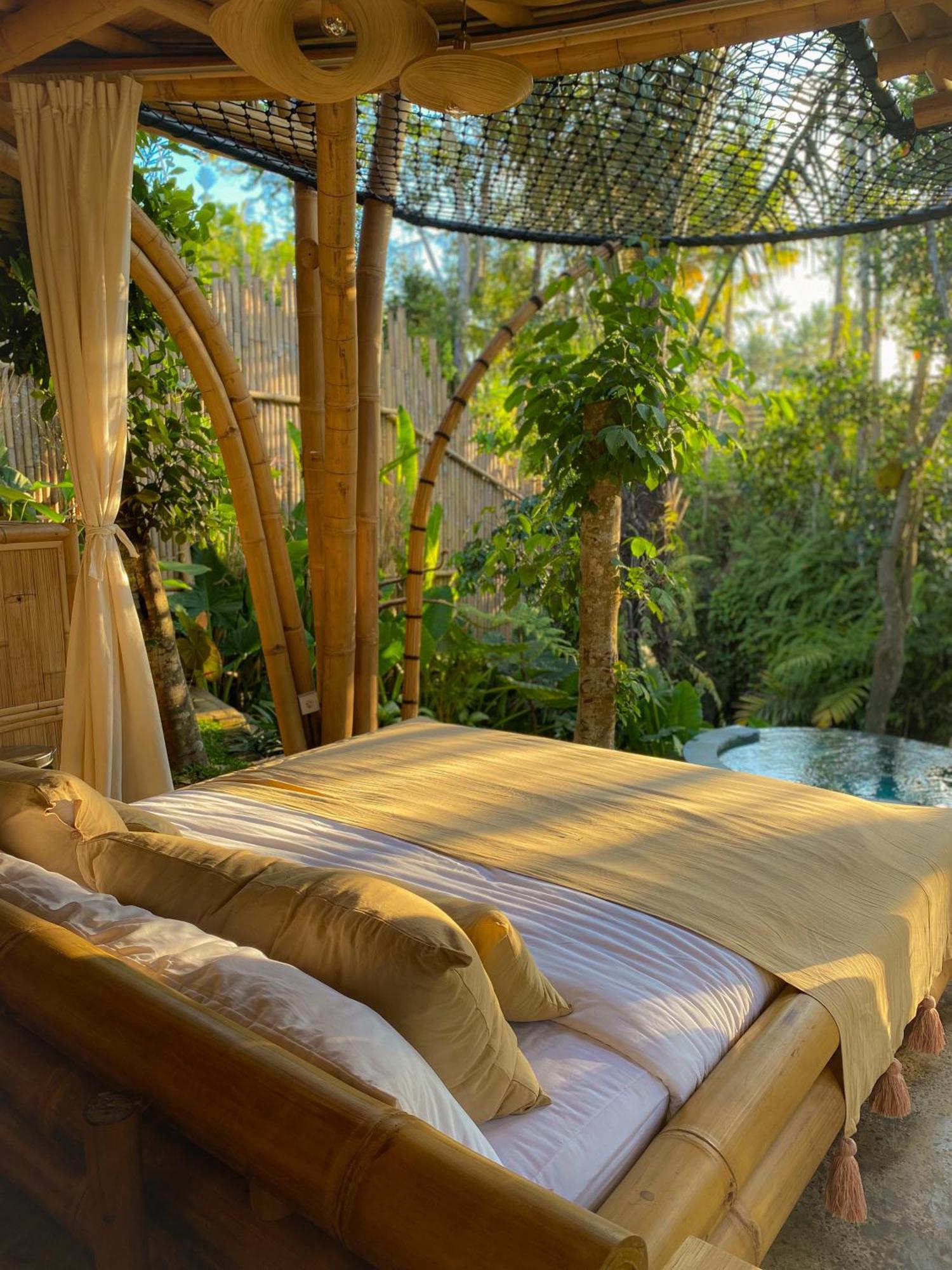 Wahem Eco Bamboo - Magical Bamboo House Ubud Bali Villa Dış mekan fotoğraf