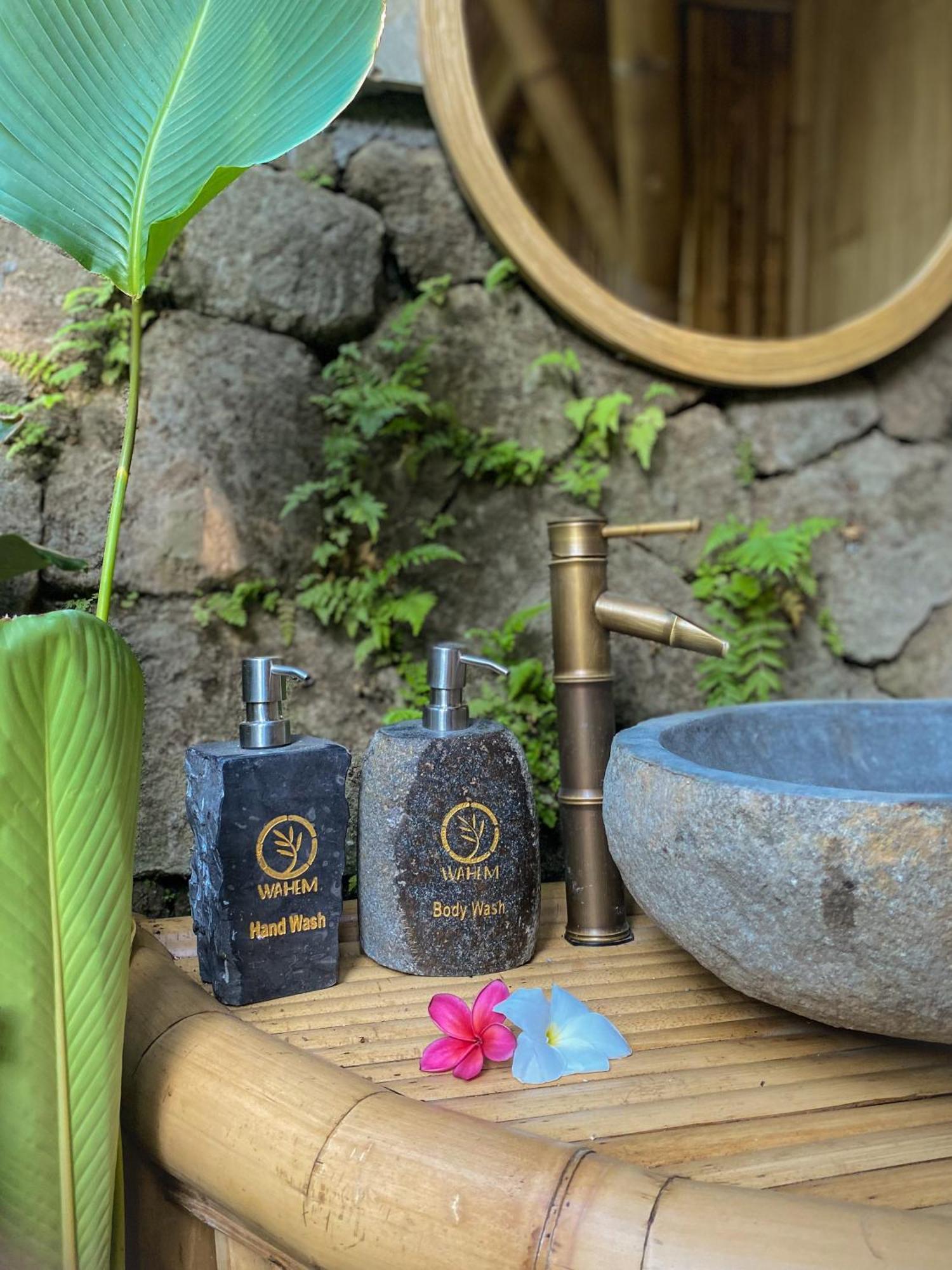 Wahem Eco Bamboo - Magical Bamboo House Ubud Bali Villa Dış mekan fotoğraf