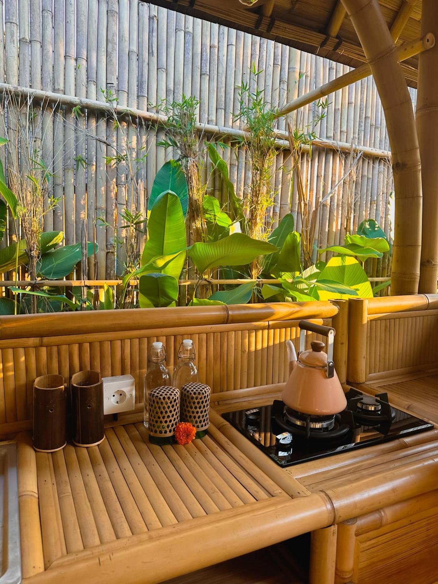 Wahem Eco Bamboo - Magical Bamboo House Ubud Bali Villa Dış mekan fotoğraf