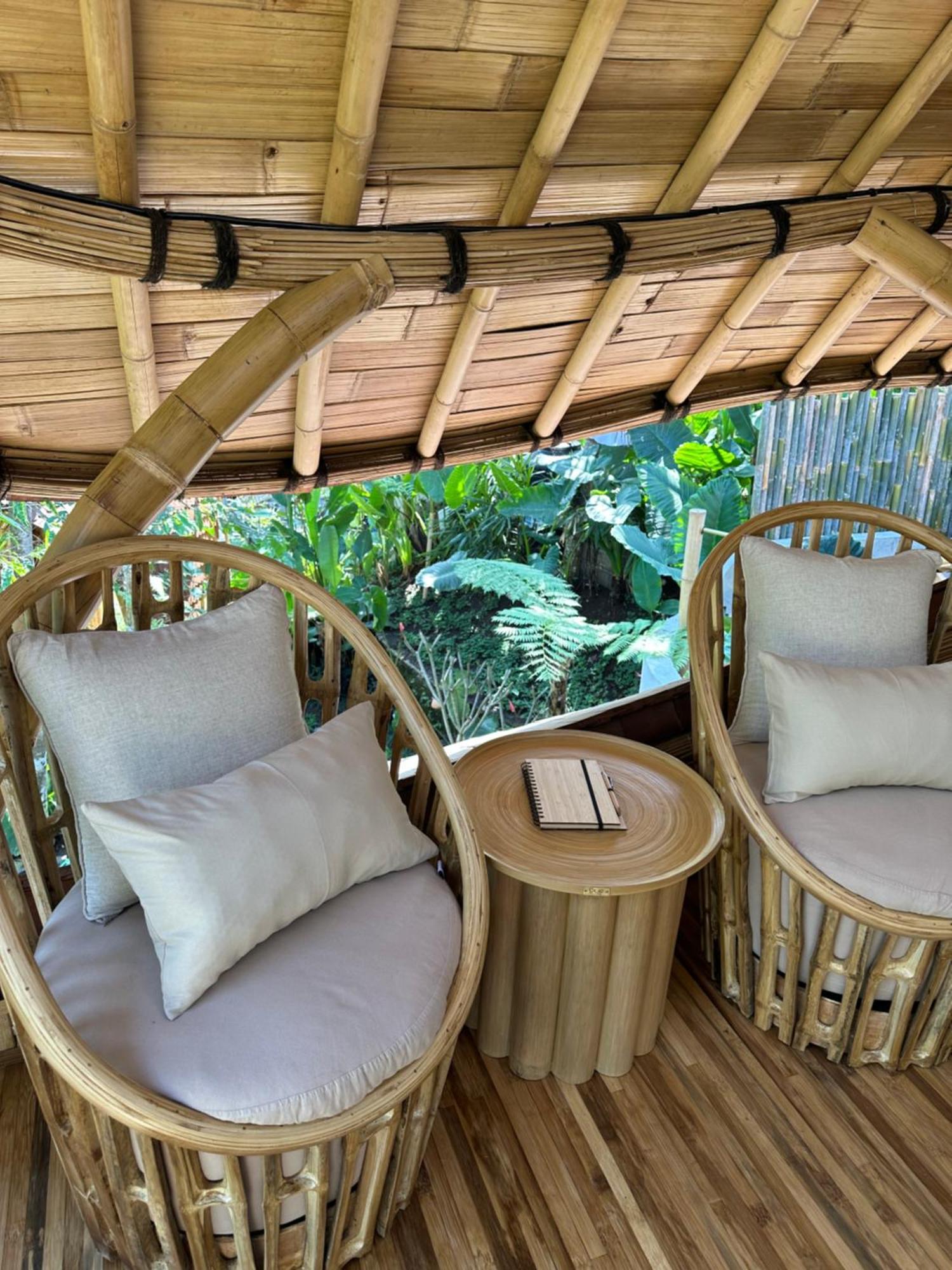 Wahem Eco Bamboo - Magical Bamboo House Ubud Bali Villa Dış mekan fotoğraf