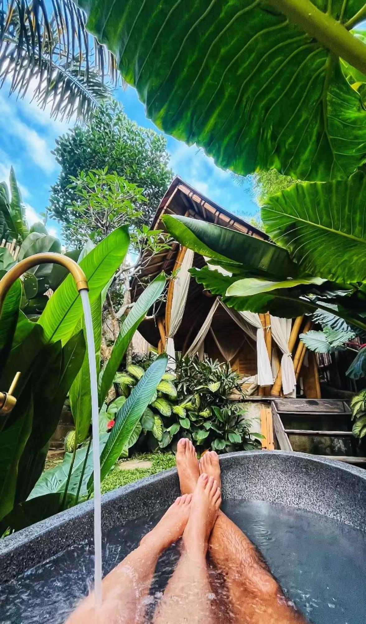 Wahem Eco Bamboo - Magical Bamboo House Ubud Bali Villa Dış mekan fotoğraf
