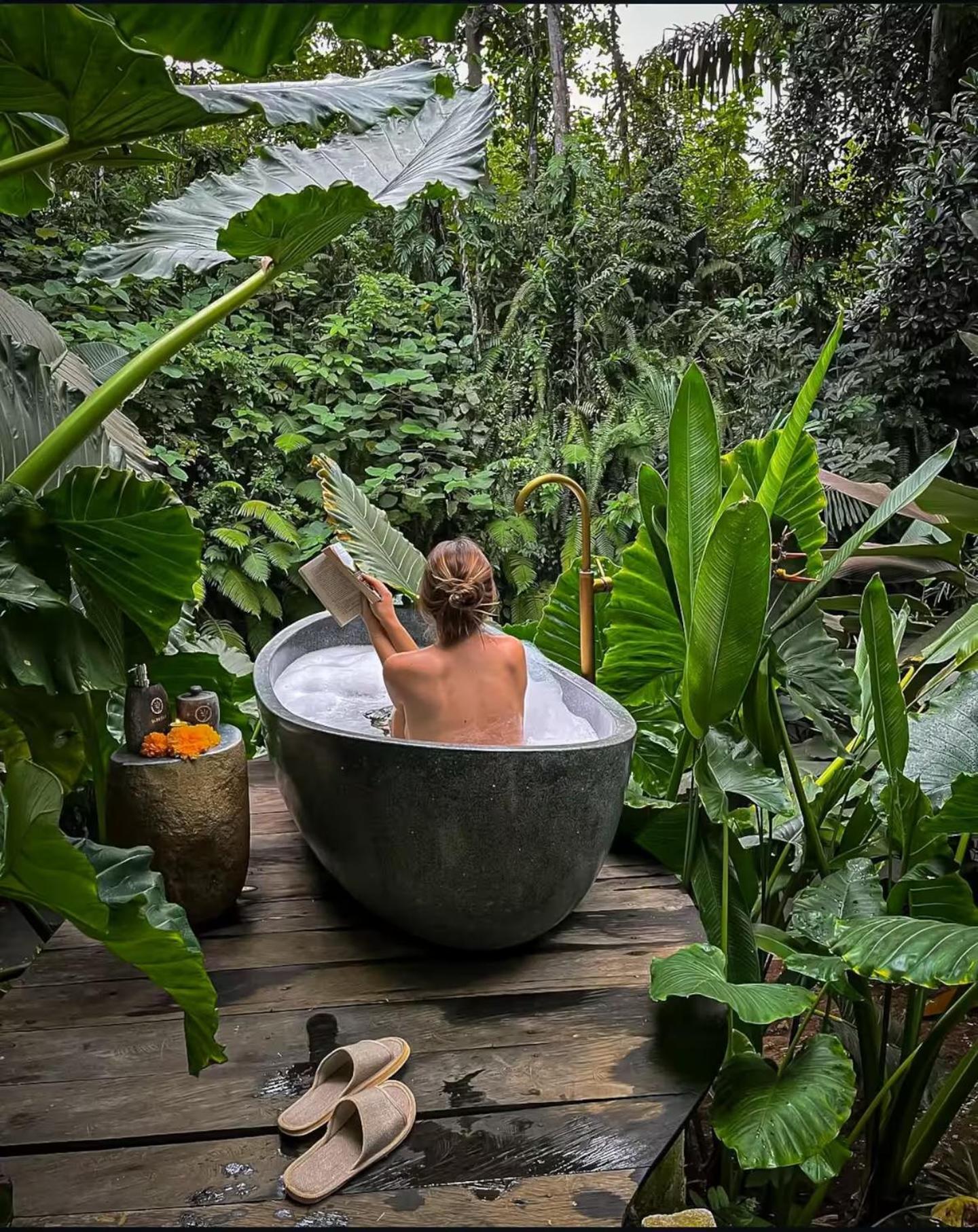 Wahem Eco Bamboo - Magical Bamboo House Ubud Bali Villa Dış mekan fotoğraf